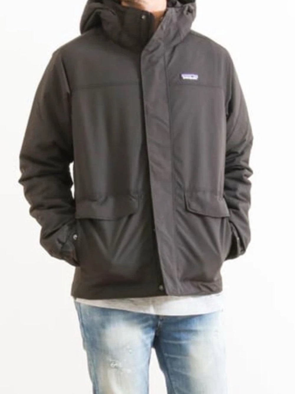Patagonia Isthmus Insulated Jacket Men's Size L Gray